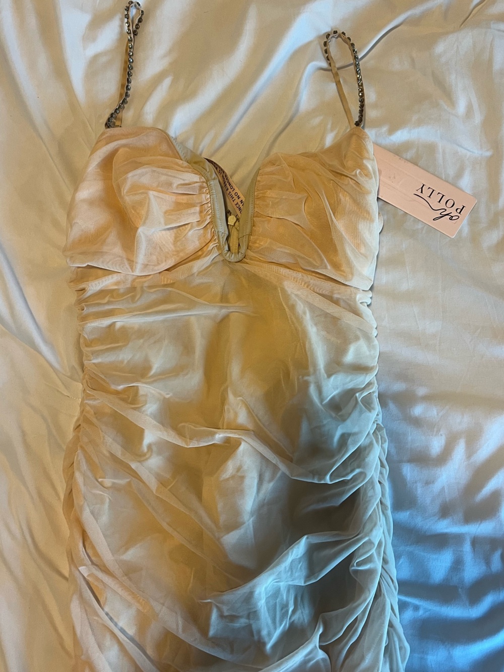 Oh Polly Ruched Mini Dress - Picture 2 of 4